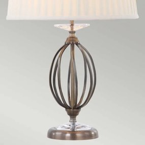 Elstead AG-TL-AGED-BRASS - Stolová lampa AEGEAN 1xE27/60W/230V bronzová