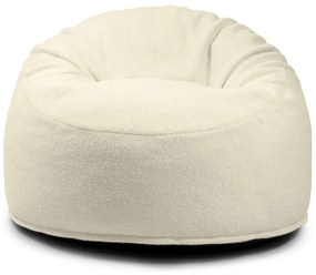 Hnedý detský sedací vak z textílie buklé Om 85 – SLOWDOWN