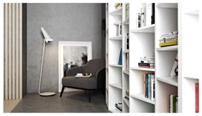 Biela knižnica 182x224 cm Valsa – TemaHome