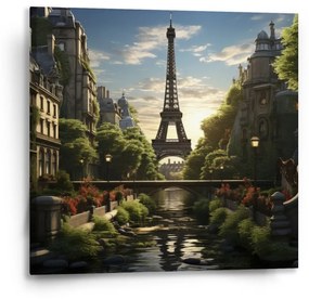 Sablio Obraz Paríž Eiffelova veža Art - 50x50 cm