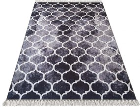 Protišmykový koberec so štýlovým vzorom