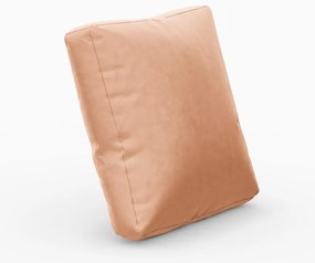 Ružový zamatový vankúš k modulárnej pohovke Rome Velvet - Cosmopolitan Design