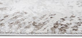 Krémovo-sivý dizajnový vintage koberec
