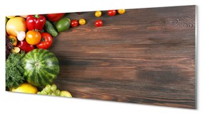 Obraz plexi Melón paradajky kôpor 120x60 cm