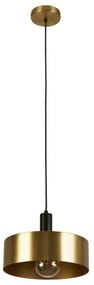 Searchlight 20223-1GO - Luster na lanku KNOX 1xE27/60W/230V zlatá