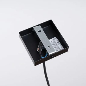 Sollux SL.1311 - Luster na lanku ARIES 1xE27/15W/230V buk/wenge