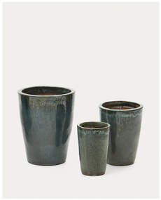Kvetináče z terakoty v súprave 3 ks ø 47 cm Rotja – Kave Home