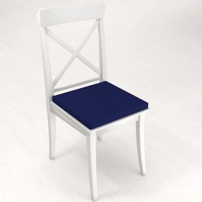 Biante Štvorcový podsedák Rongo RG-084 Námornícka modrá  - 38x38x3 cm