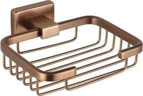 Mexen Arno, drôtená miska na mydlo, medená matná, 7020751-65