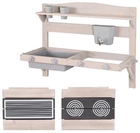 roba Kuchynka na zavesenie (85 x 35 x 65 cm, sivá)  (100393152)