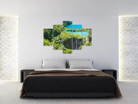 Obraz - Vodopády (150x105 cm)