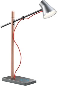 Redo Redo 01-1119 - LED Stmievateľná stolná lampa LED/5W/230V USB UN0649