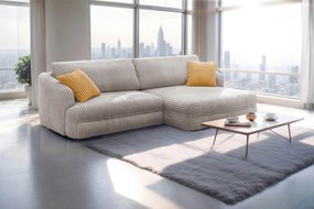 XXXLutz ROHOVÁ SEDAČKA, textil, svetlohnedá MID.YOU - Sedačky - 000694008206