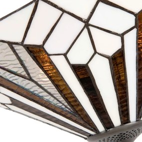 Lampa vitráž stropná stropnica Ø42*28