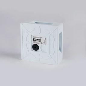 BRILAGI - LED Vonkajšie nástenné svietidlo QUADRAY LED/6W/230V biele IP54