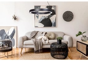 Toolight Toolight, LED stropné svietidlo 60cm, 27W, APP1282-1CP, čierna, OSW-00940