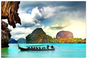 Obraz - Zátoka Phang Nga (90x60 cm)