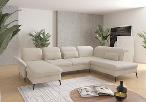 XXXLutz SEDACIA SÚPRAVA, textil, krémová Sit & More - Sedačky - 000144011897