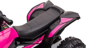 LEAN CARS HL568 Ružový dobíjací štvorkolka