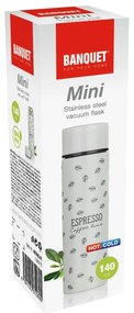 Banquet Termoska nehrdz. MINI 140 ml, espresso