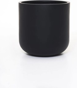 Kvetináč CHICO, sklolaminát, priemer 40 cm, antracit