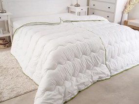 Celoročná prešívaná prikrývka BELLA ALOE VERA 140x200 cm, biela