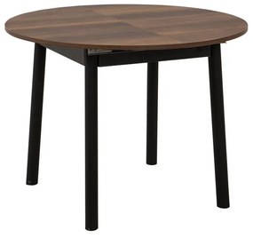 Jedálenský stôl Oliver Walnut Black