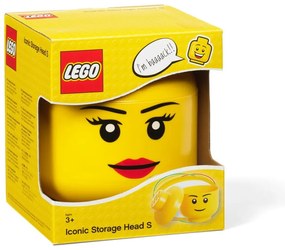Úložný panáčik LEGO® Girl, ⌀ 16,3 cm