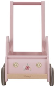 Auto vozík drevené Pink