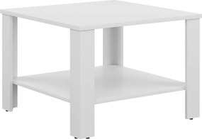 XXXLutz KONFERENČNÝ STOLÍK, biela, kompozitné drevo, 67,5/47,5/67,5 cm Carryhome - Stolíky do obývačky - 002427017201