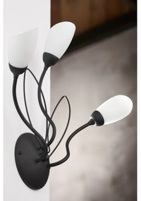 Jupiter 2059 - Nástenné svietidlo GLORIOSA 3xG9/14W/230V čierna