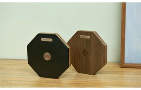 Čierna svetelná dekorácia na USB ø 12 cm Twist Hexagon – Gingko