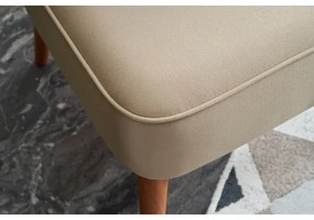 Kreslo SELI krémové