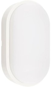 LED Vonkajšie stropné svietidlo LED/12W/230V 3000/4000/6500K IP65 biela