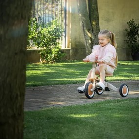 PETITE&amp;MARS - Detská trojkolka 5v1 TURBO Desert Sand