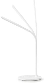 Nedis LTLGQ4M2WT - Stm. lampa s bezdr. nabíjaním Qi LED/5,5W/230V 2700-6500K