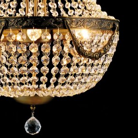 Krištáľový luxusný luster Ø40*64