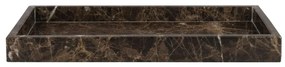 Mramorová dekoratívna tácka 16x31 cm Marble – Mette Ditmer Denmark