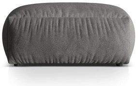 Sivá zamatová modulárna podnožka Martina – Micadoni