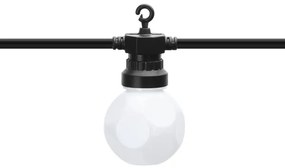 Aigostar - LED Vonkajšia dekoračná reťaz 10xLED/8m IP44 teplá biela