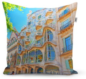 Sablio Vankúš Barcelona Gaudi Casa Batllo 2 - 40x40 cm