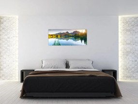 Obraz - Jazero (120x50 cm)