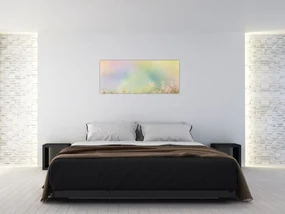 Obraz - Maľovaná lúka 2 (120x50 cm)