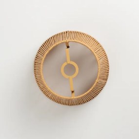 Brilagi - LED prisadené stropné svietidlo CERIA BOHO 1xE27/40W/230V, priemer 28 cm, hnedá