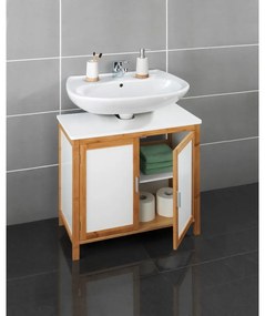 Kúpeľňová skrinka z bambusového dreva Wenko Finja