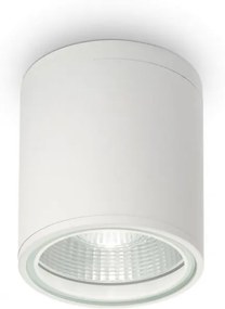 Ideal Lux 122663 vonkajšie stropné svietidlo Gun Bianco 1x28W | GU10 | IP44