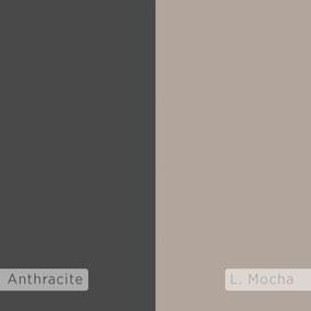 Knihovna Piri mocha/antracit