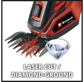 Aku nožnice na trávu a kríky Einhell Power X-Change GE-CG 18/100 Li Solo bez aku a nabíjačky