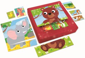 CAROTINA BABY 8 PUZZLE - Zvieratká