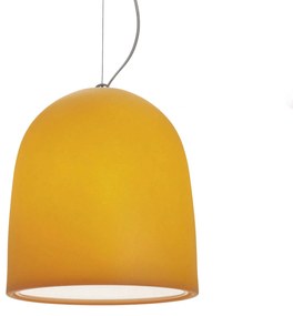 Modo Luce Campanone závesná lampa Ø 33 cm oranžová